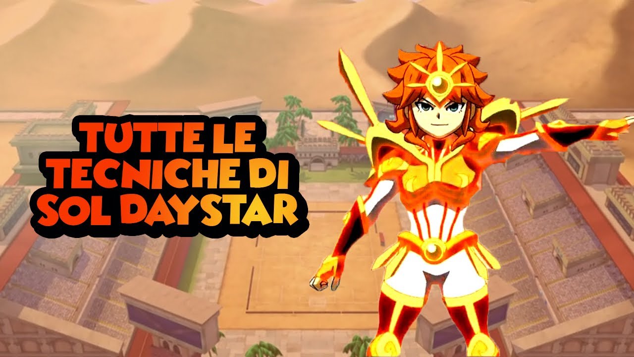 Inazuma Eleven: Tutte le tecniche di SOL DAYSTAR