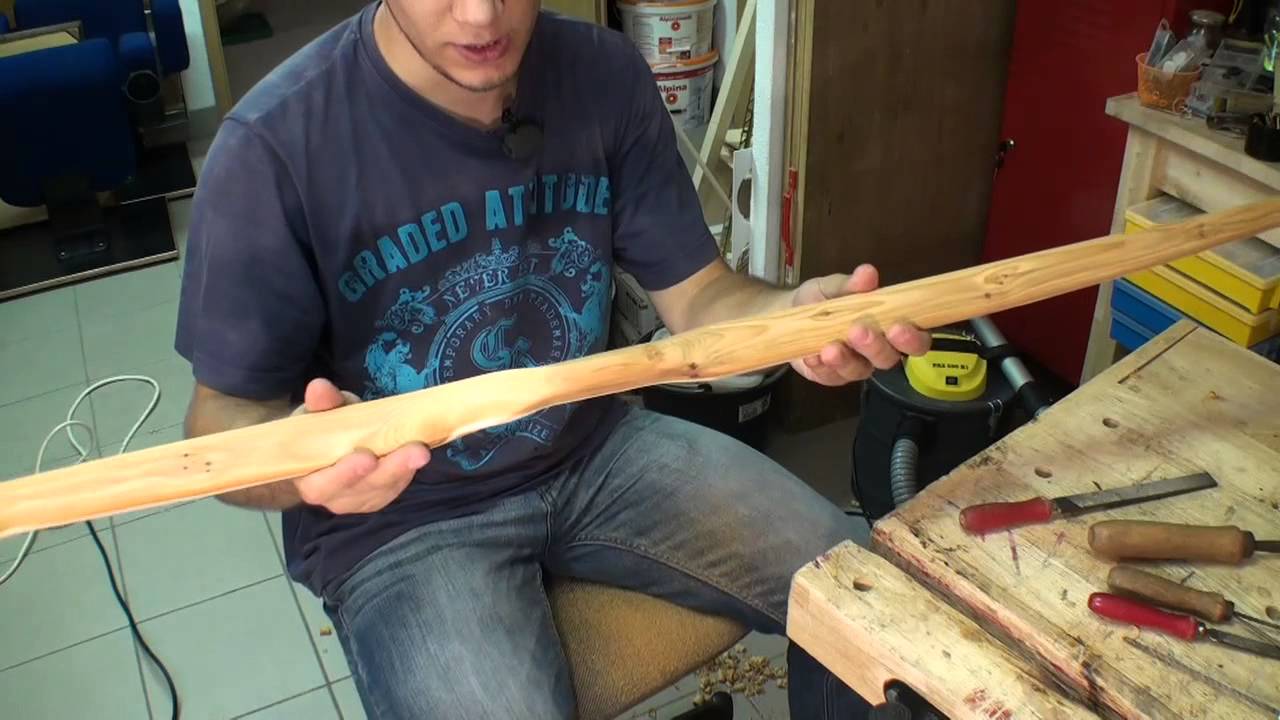 Der Bau eines Eibenrecurves Teil 9