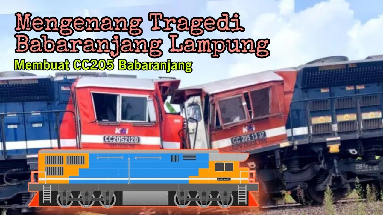 Tragedi Lampung Kereta Babaranjang - Membuat CC205 Babaranjang Labo Brick Train