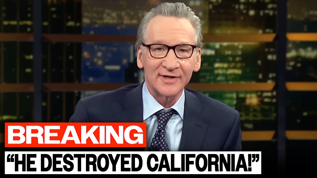 Bill Maher FINALLY EXPOSES Gavin Newsom&rsquo;s California Failures On Live TV
