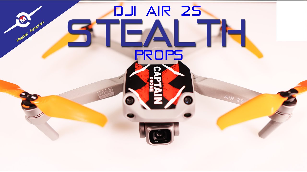 Stealth Props for the DJI Air 2S - New from Master Airscrew
