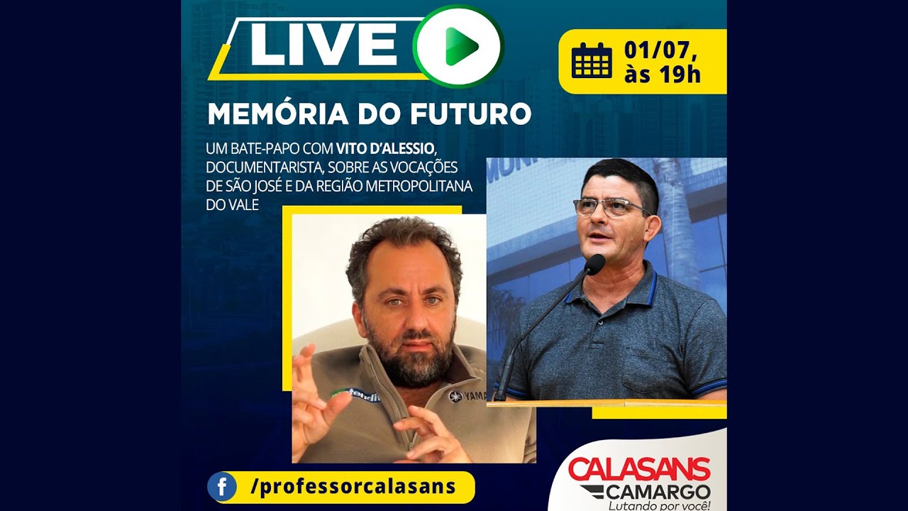 LIVE Calasans Camargo x Vito D'Alessio 01 jul 20