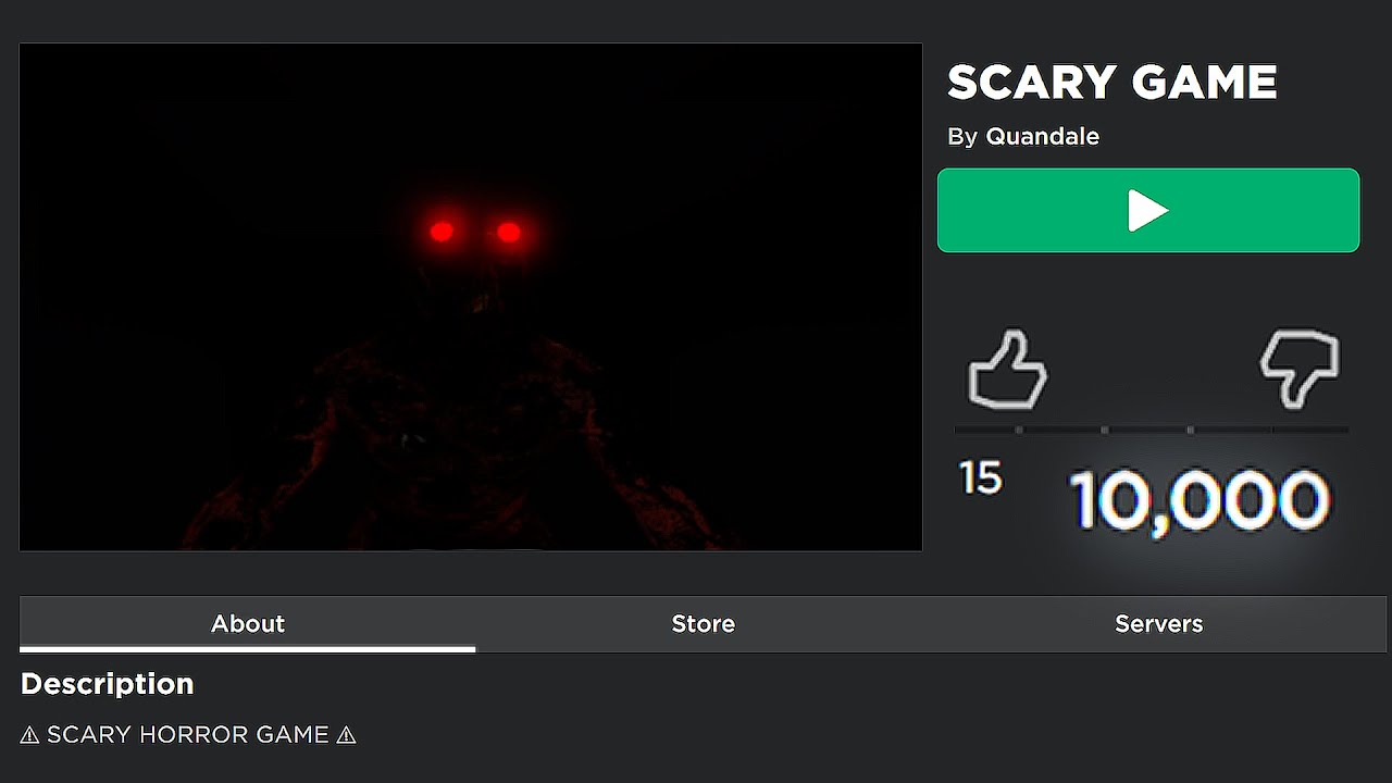 Самая худшая игра ужасов в Roblox 💀 (не страшная)