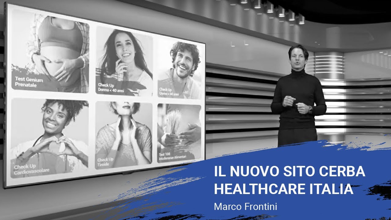 Il nuovo sito Cerba HealthCare Italia - Marco Frontini