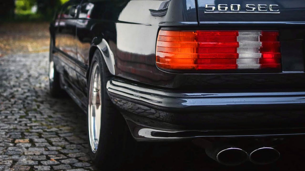 c126 Mercedes-Benz 560 SEC AMG best coupe S-class all time, 1986