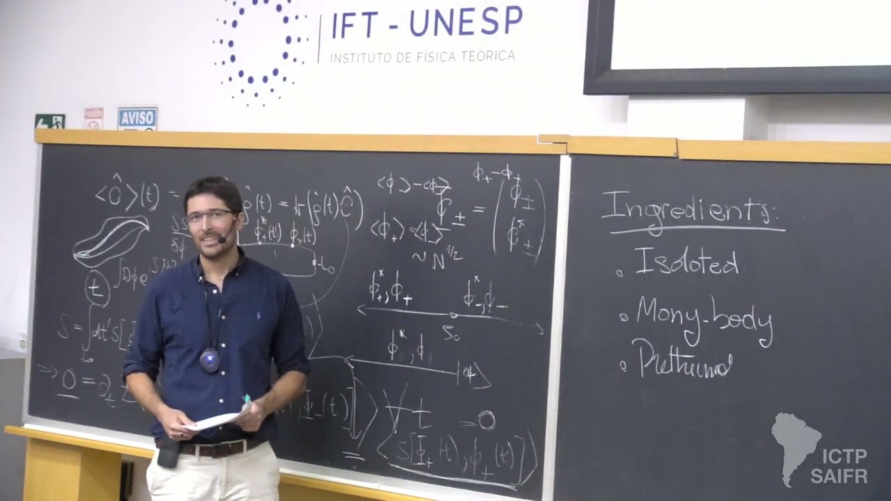 Joaquin Nieva: Universal Prethermal Dynamics in Quantum Magnets and Fracton Fluids - Class 01 of 03