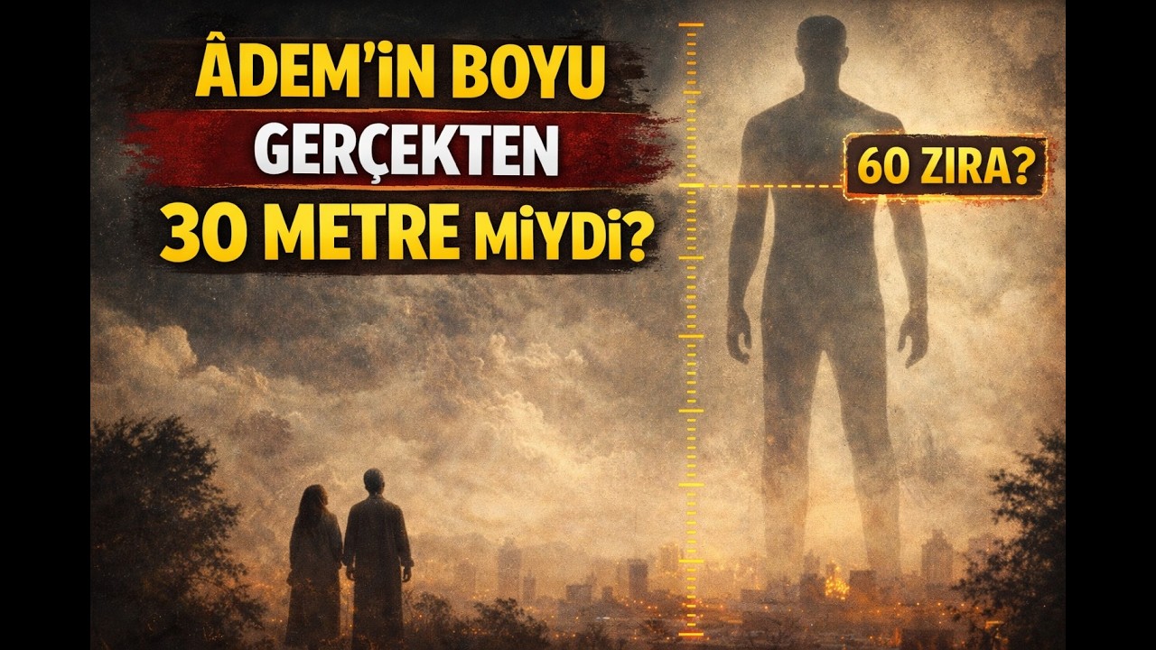 60 Zira Hadisi: Âdem’in Boyu Ne Kadardı? - EbcediVefk