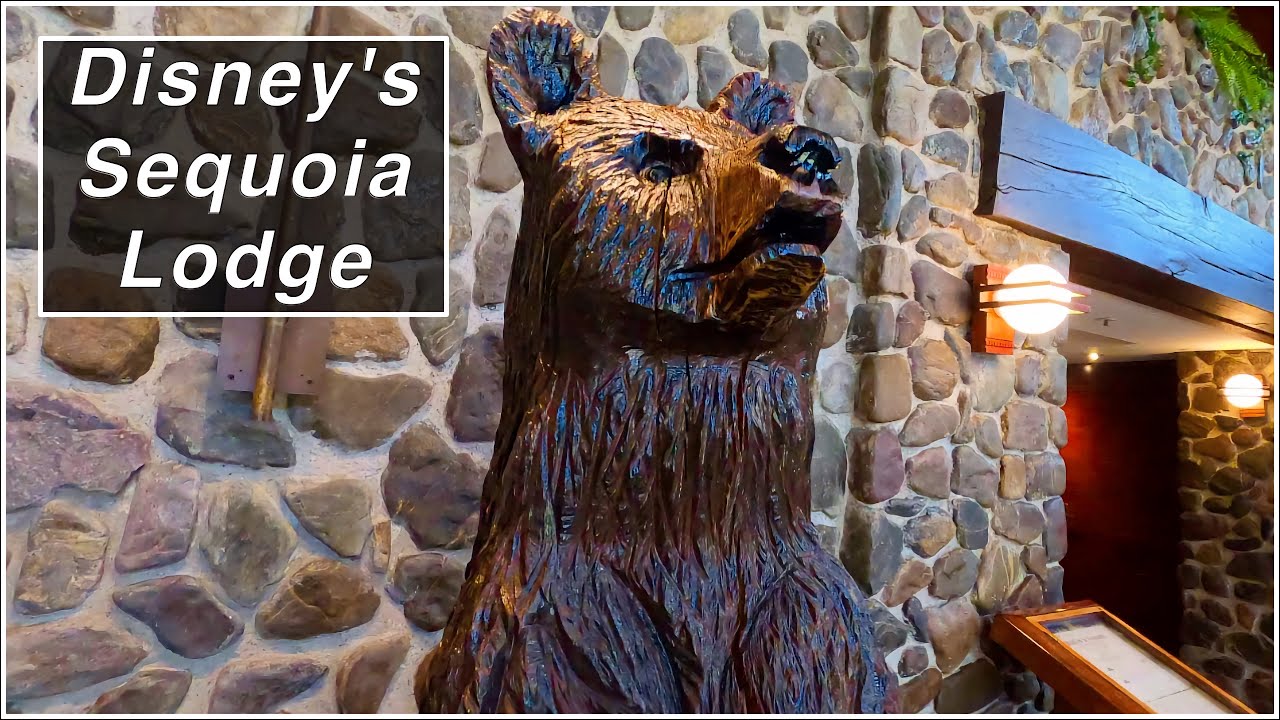 [4K] Hotel tour Disney's Sequoia Lodge 2022 | Recorrido completo por el hotel de Disneyland París