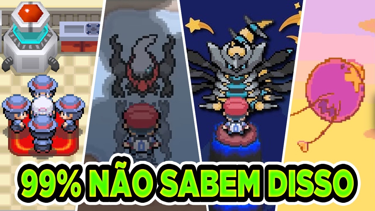 50 CURIOSIDADES do Pokémon PLATINUM