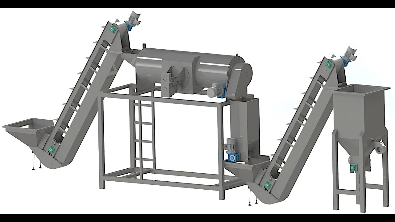 Roastech R100E Grain Roasting and Flaking line