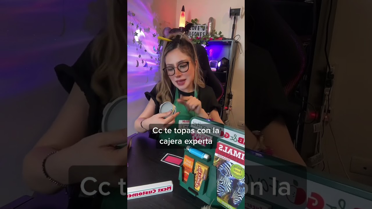 La cajera experta 🤭 #asmr #humor #cajeros