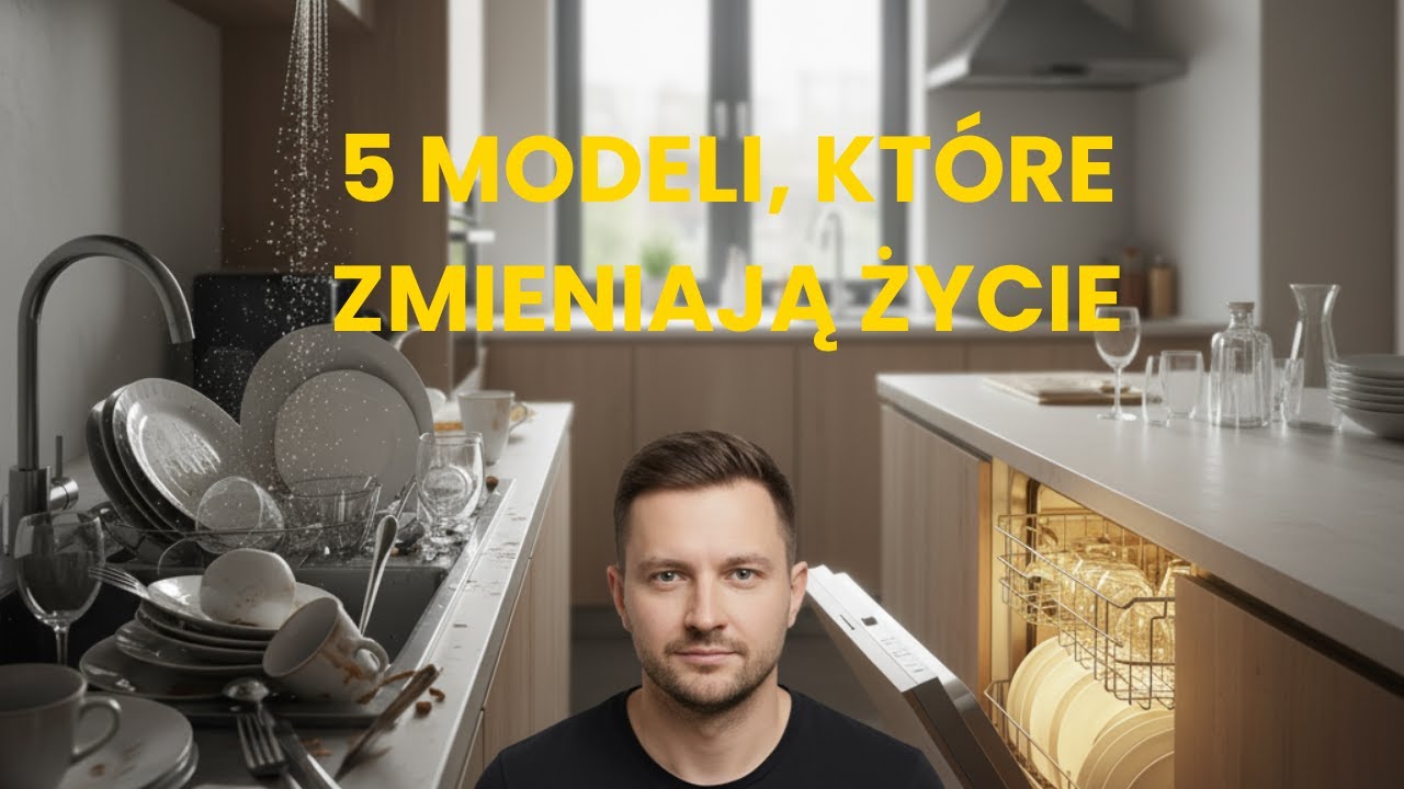 Koniec z górą naczyń! 🧽 TOP 5 zmywarek, które naprawdę myją