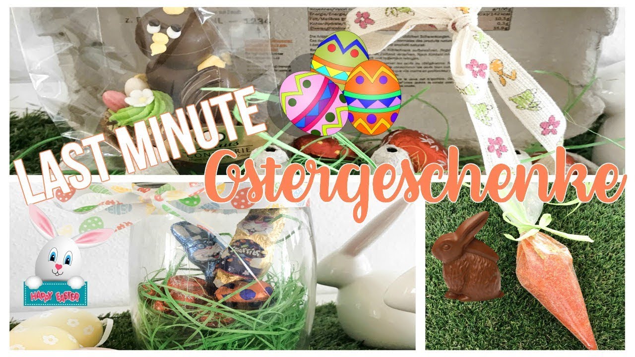 SUUUUPER DIY LAST MINUTE OSTERGESCHENKE ⎮weeklyMel