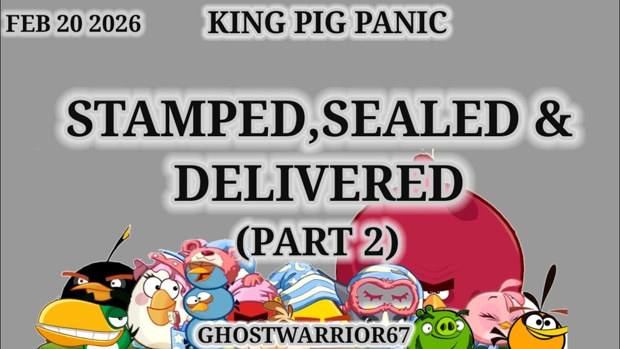 Angry birds 2 King Pig Panic 2026/02/20 & 2026/02/21 Blast from the past,after Daily Challenge