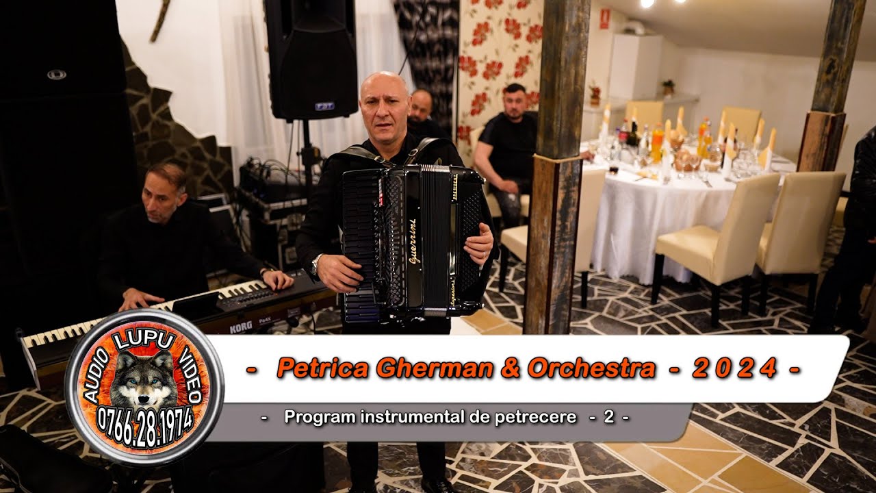 Petrica Gherman & Orchestra - 2 - Program instrumental de petrecere 2024 - 0761601024