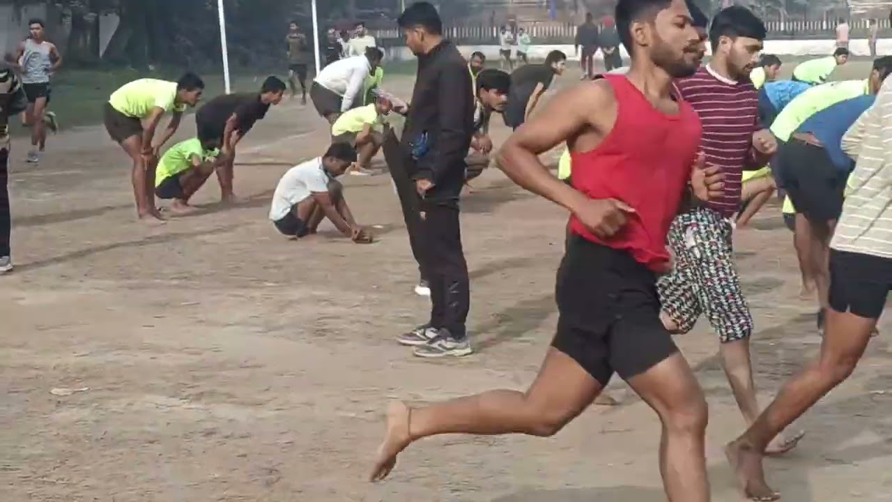 1600 meter trail run khudiram.      #biharpolice #police #1600mtrruning #constable #muzaffarpur 