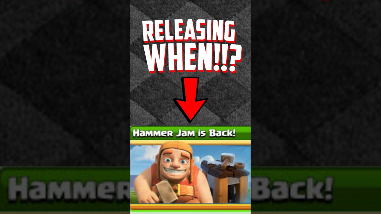 HAMMER JAM 2025 Release Date in Clash of Clans!!🔥