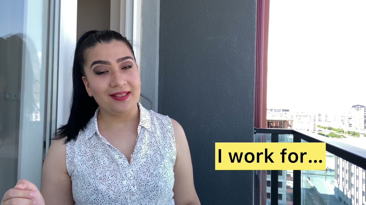 Inlis dili / tanyşlyk / Self Introduction