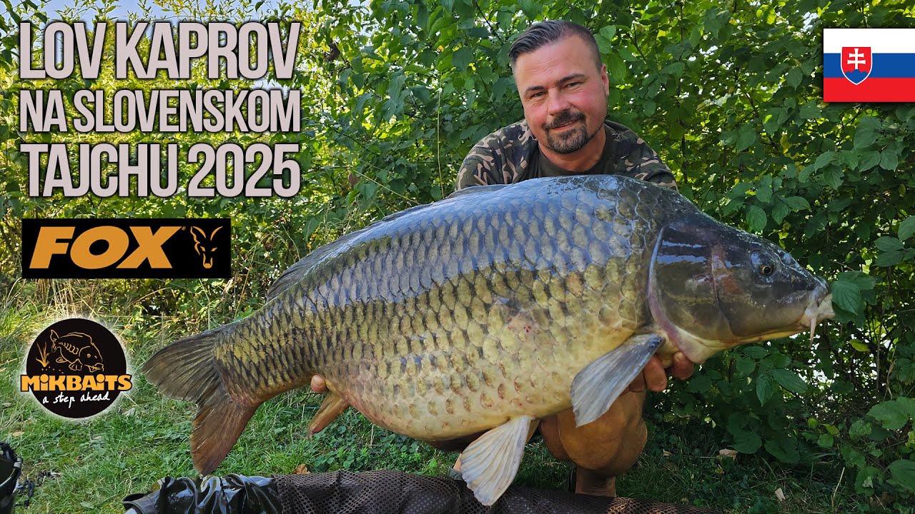 KOSŤO MIKBAITS  - LOV KAPROV NA SLOVENSKOM TAJCHU 2025 /UHD/