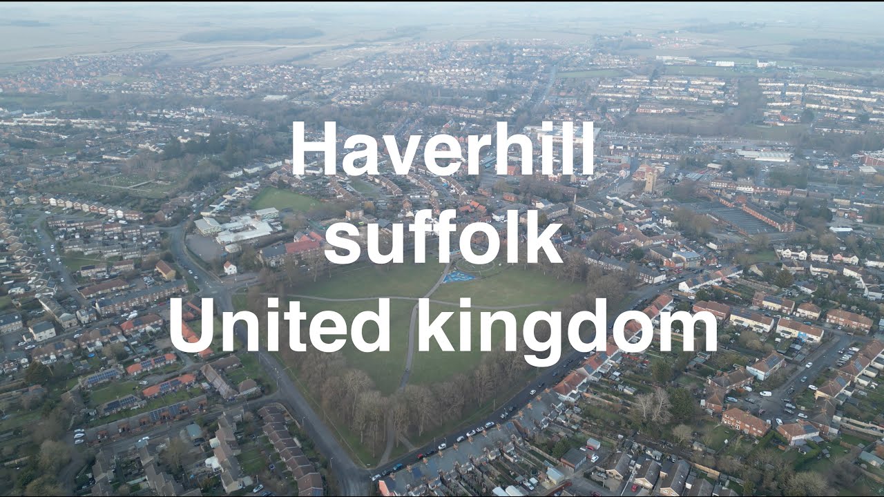 Haverhill Suffolk by drone