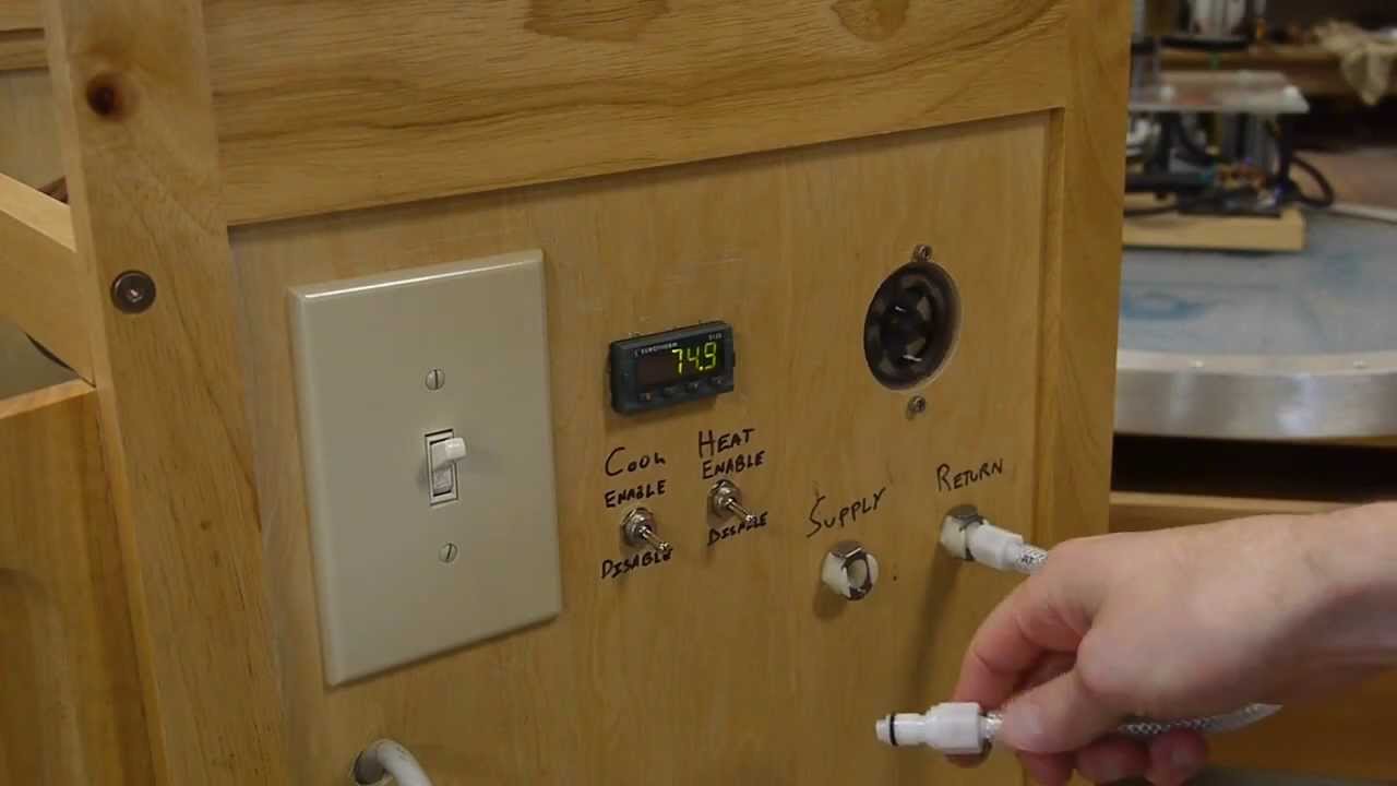 Water circulator with temperature control