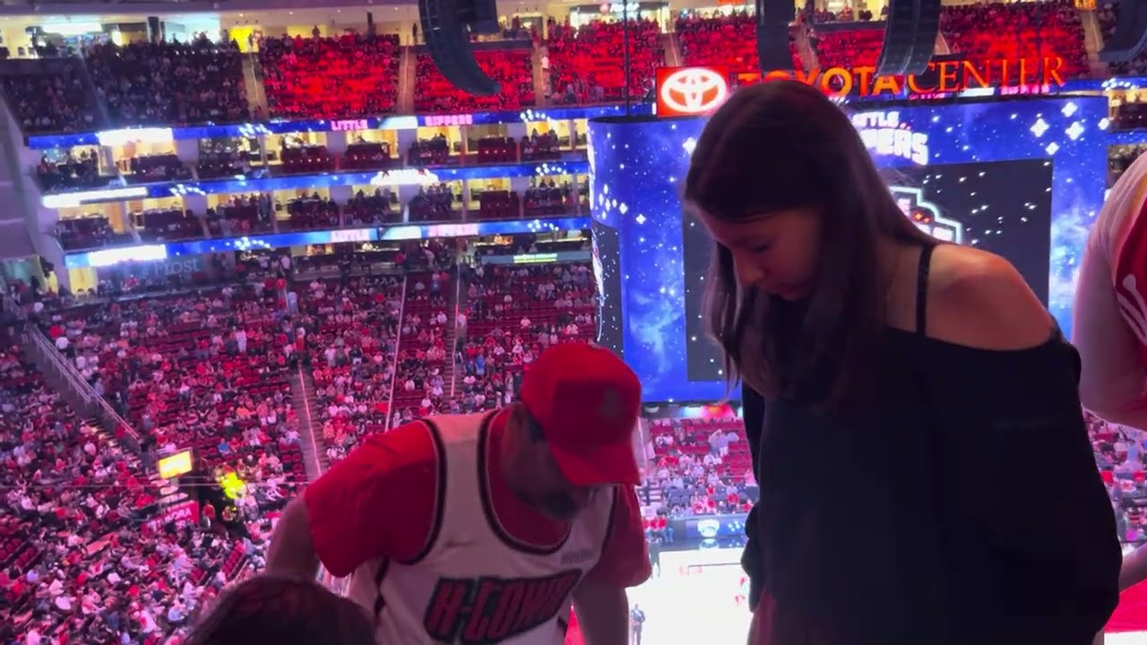 Houston rockets game vlog 2025