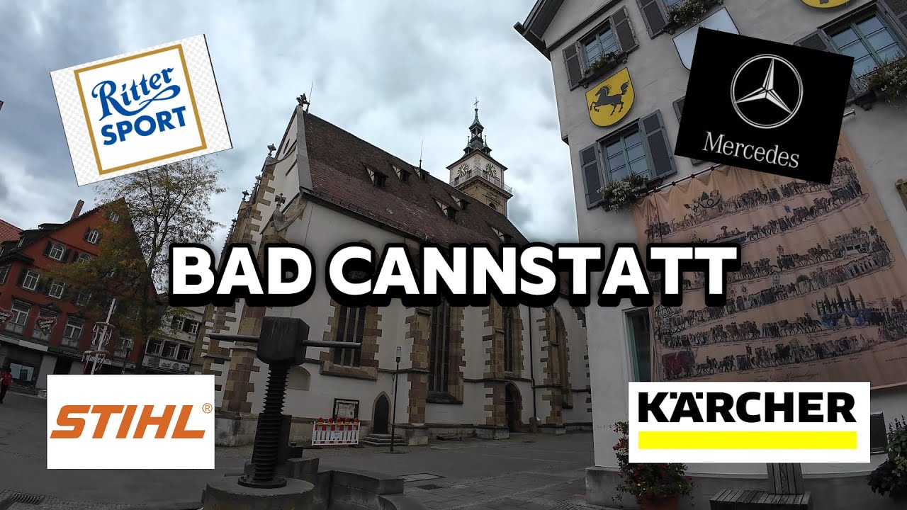 Bad Cannstatt-городок, который создал мировые бренды!