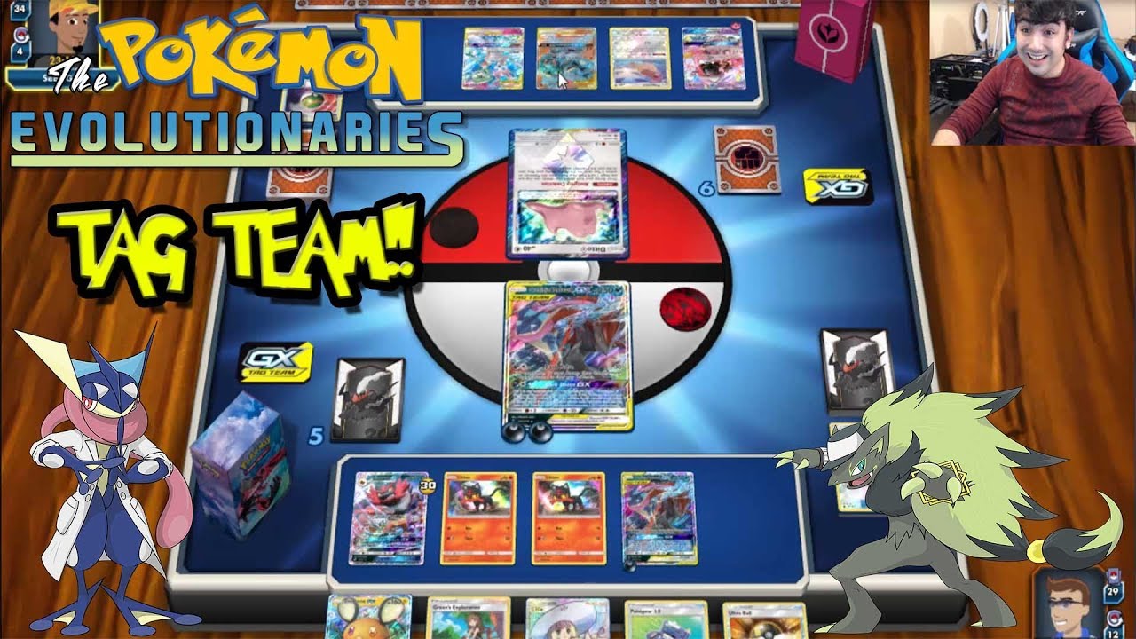 Pokemon Online! Greninja & Zoroark Tag Team Deck Profile & Battles!!
