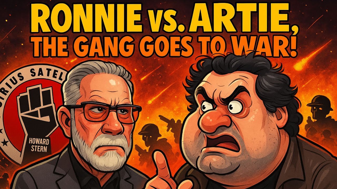 Howard Stern's Show Turns into a Battlefield – Ronnie vs. Artie, the Gang Goes to War!