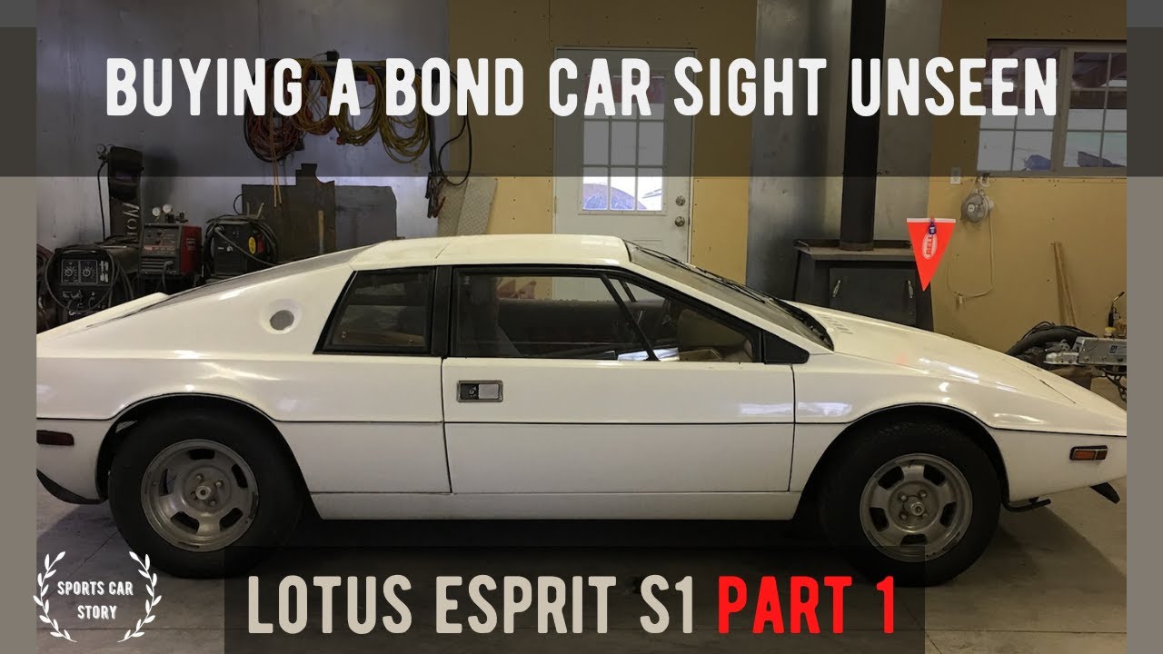 I'm buying a Lotus Esprit S1 with a James Bond 007 spec from 'The Spy Who Loved Me'.