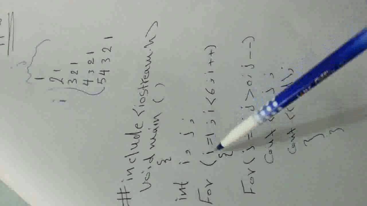 شرح c++ لوبين for loop