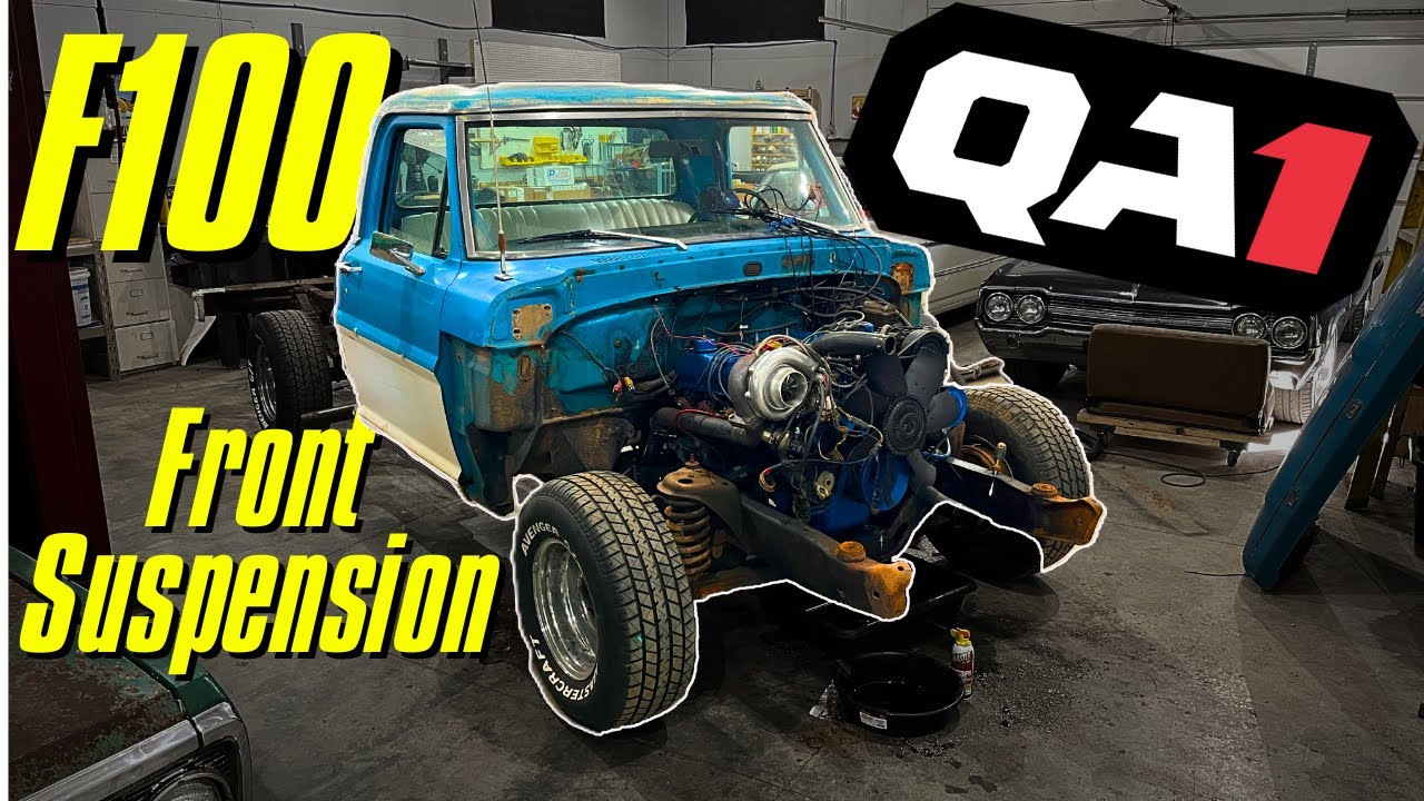 F100 Gets MODERN SUSPENSION & BRAKES! New sponsorship!