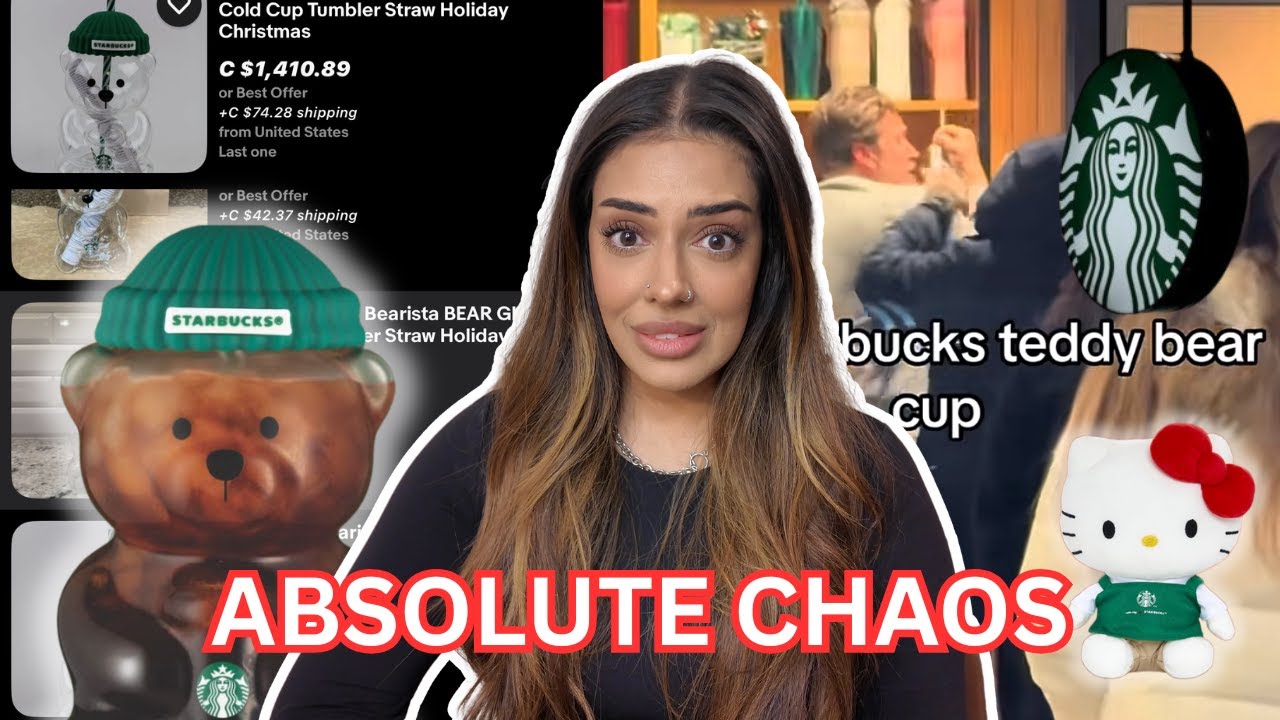 THE VIRAL STARBUCKS BEAR CUP DRAMA IS OUT OF CONTROL