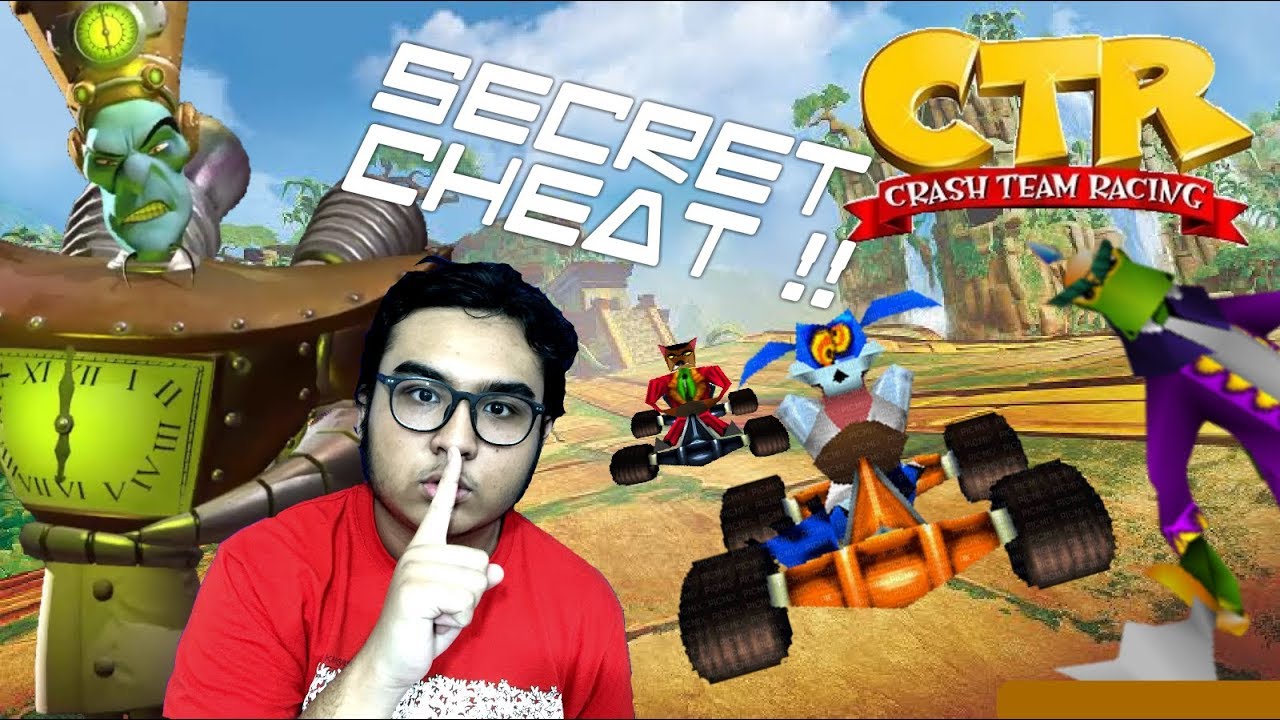 SSTT.. JGN KASIH TAU SIAPA2 - Cheat CTR UNLOCK ALL CHARACTER Crash Team Racing ps1