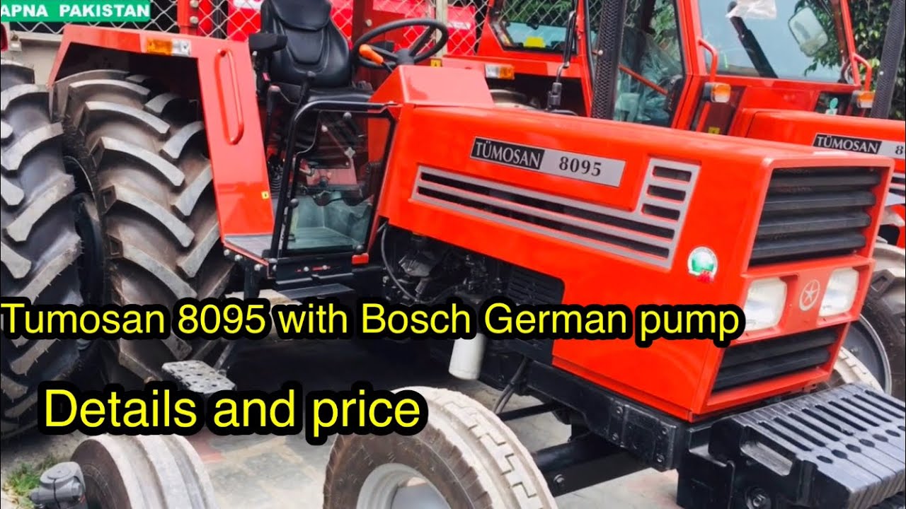 Tumosan tractor 8095with Bosch Germany diesel pump in Pakistan