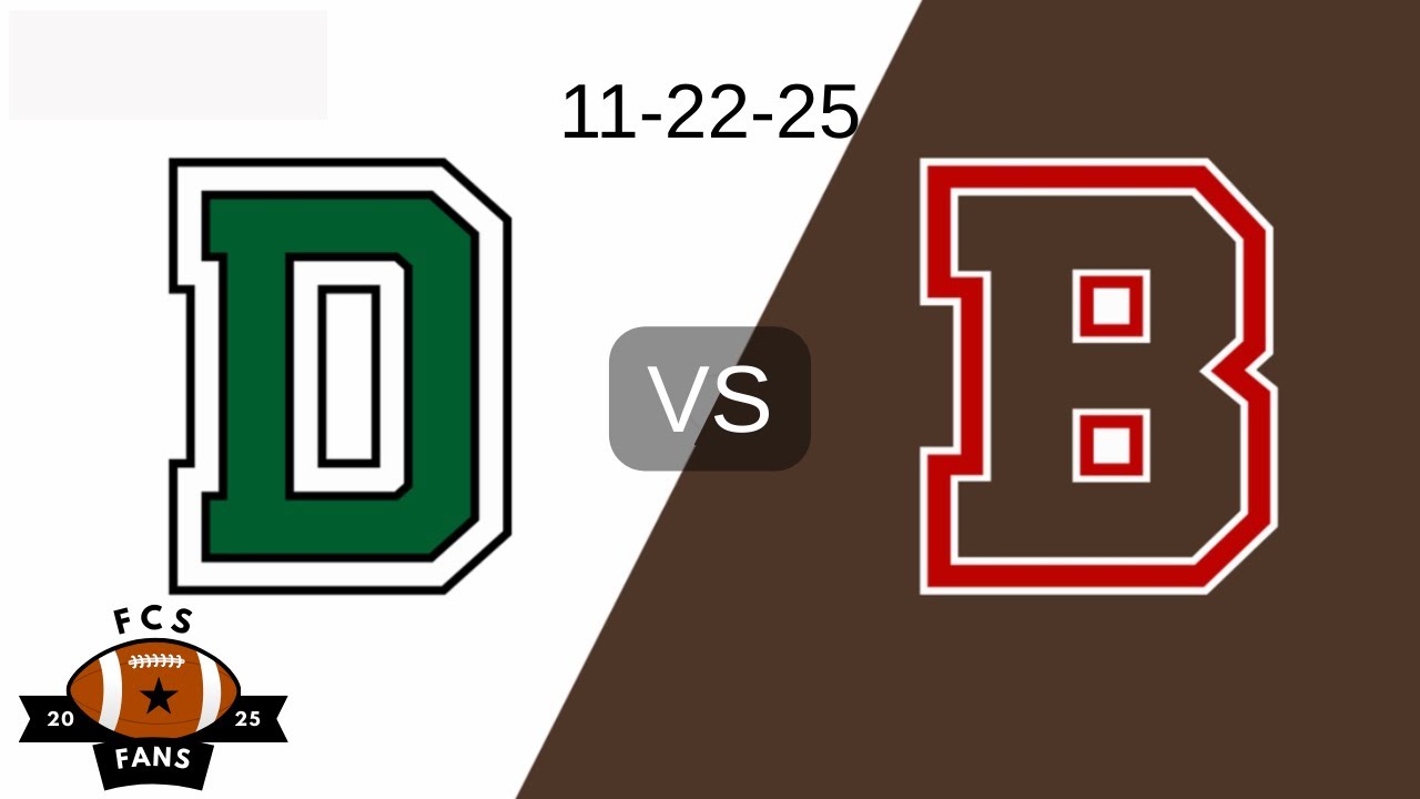 Dartmouth vs. Brown Extended Highlights - 11-22-25 #fcsfootball #collegefootball