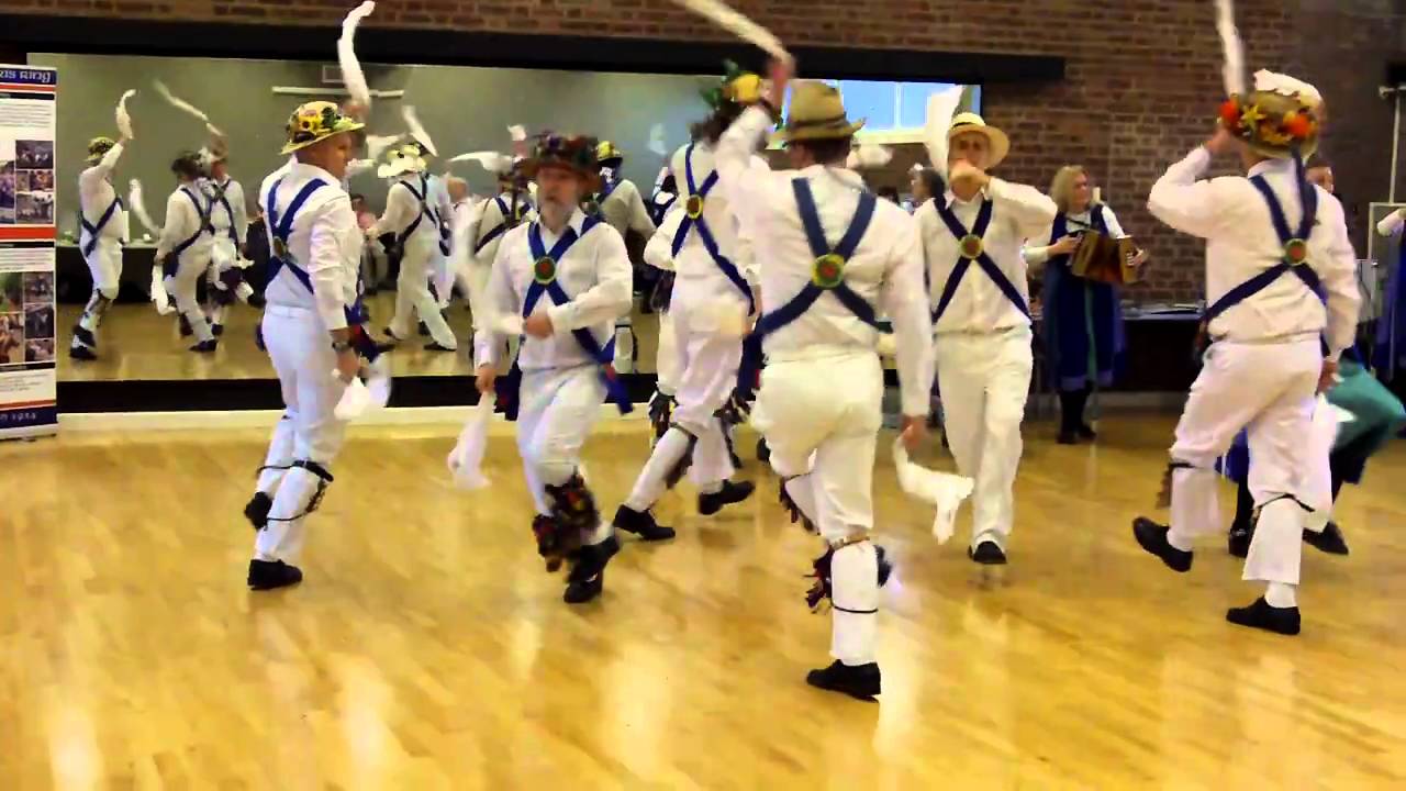 Jockey Morris and Glorishears dance Highland Mary, Bampton