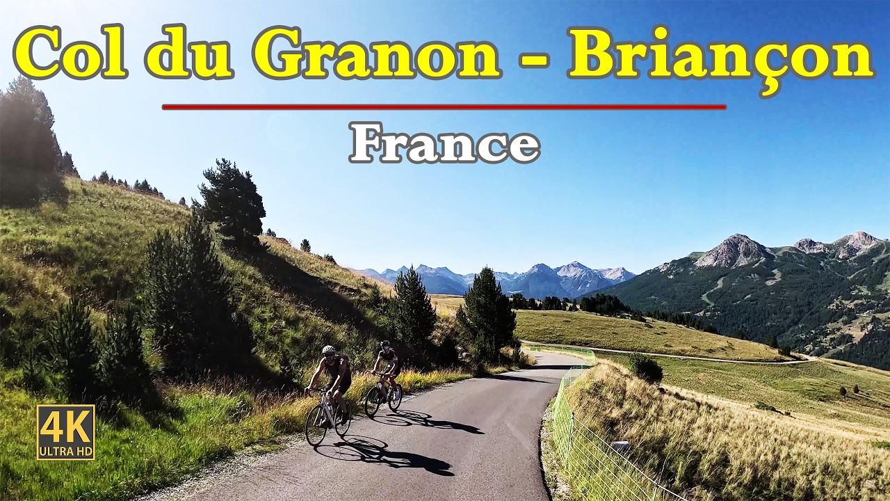 Col du Granon To Briançon In France 🇫🇷 | Scenic Road Trip In Stunning 4K | POV Driving