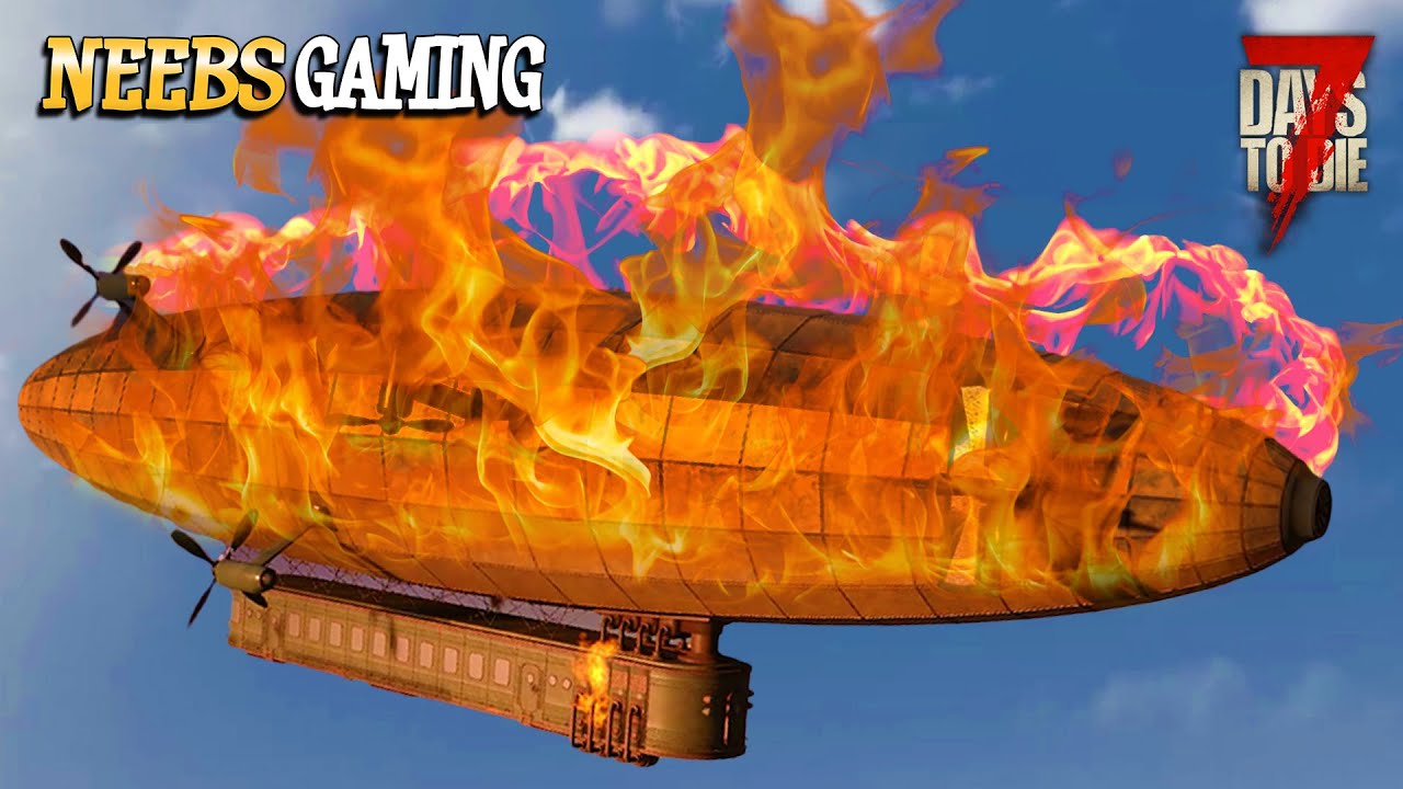 BLIMP DISASTER - 7 Days to Die Fallout