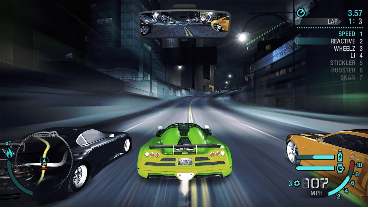 I love the Koenigsegg CCX in Need for Speed Carbon.
