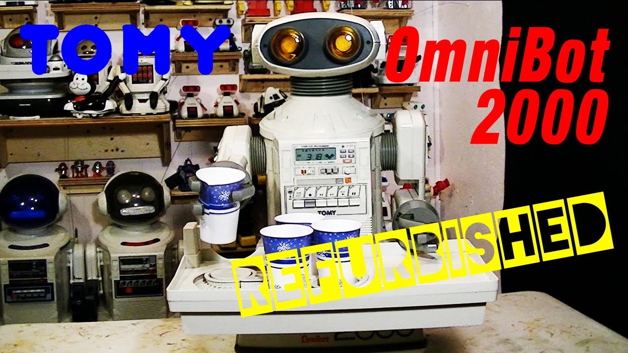 Еще один OmniBot 2000, на этот раз с поддоном.