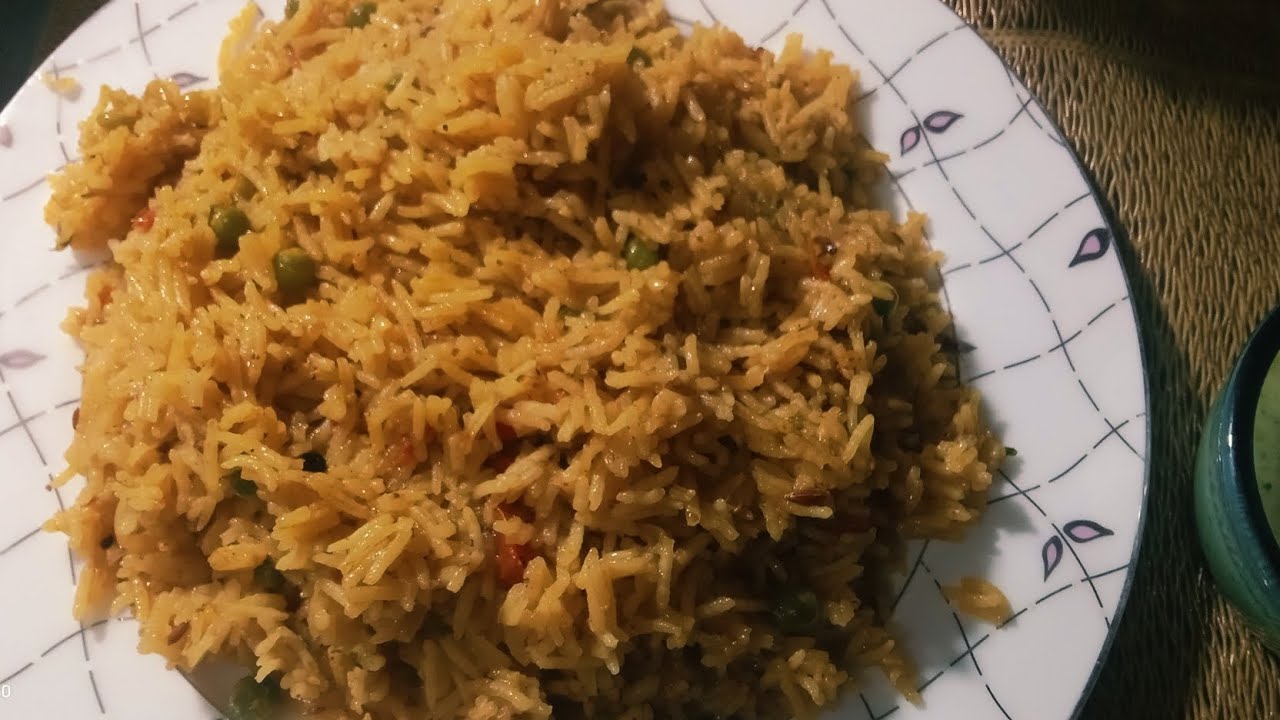 Matar chawal recipe @7KitchenQuest 