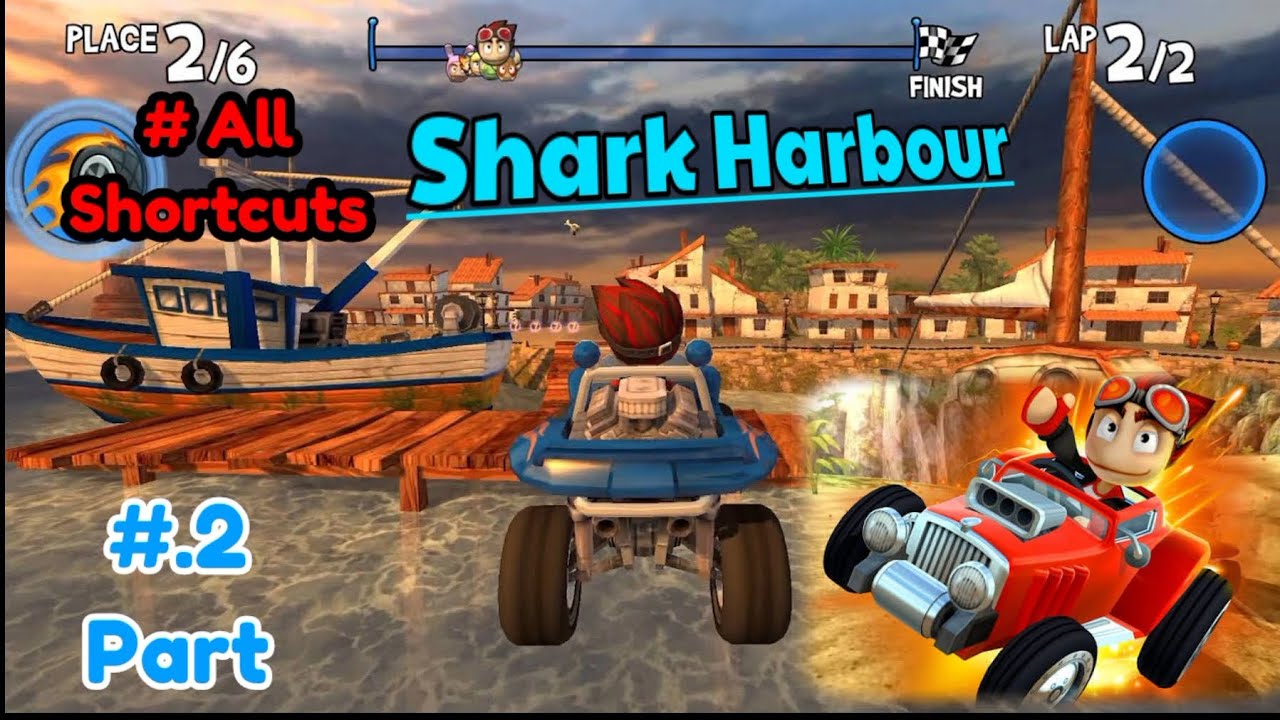 SHARK HARBOUR All Shortcuts Part 2 #Bbracing #shortcuts