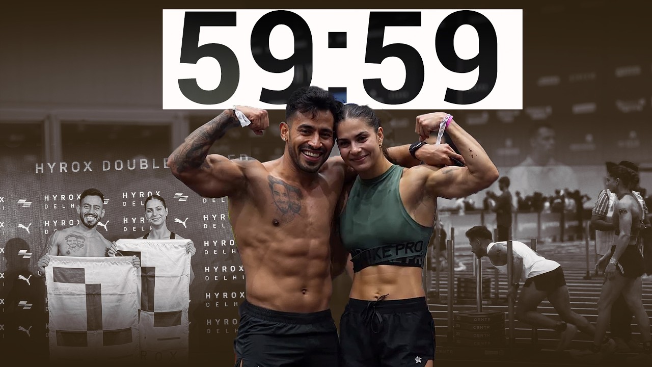 India's Best HYROX Couple doesn't feel like champions ft Ria Kataria & Prashant Sharma