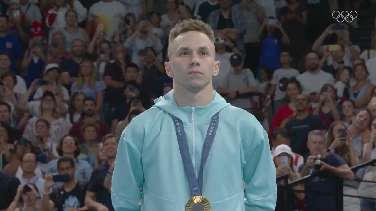 Anthem of  Individual Neutral Athletes(AIN) - 2024 Paris Olympics (Men's Trampoline)