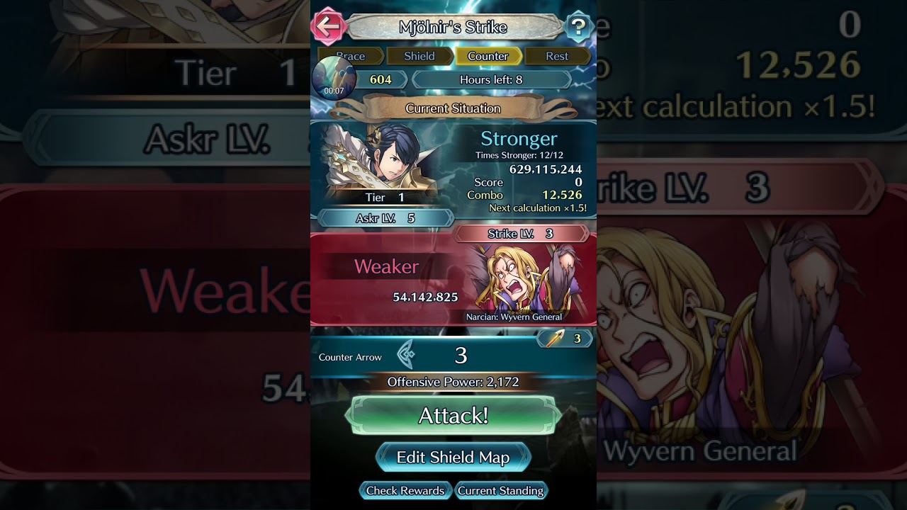 [FE Heroes Events] Mjölnir's Strike: Counter Phase