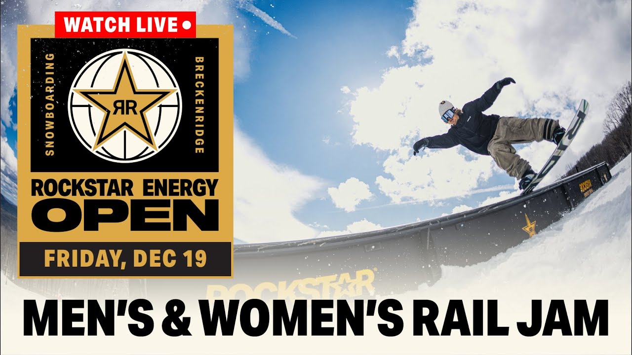 WATCH: Women and Men Rail Jam Competition | Rockstar Energy Open 2025