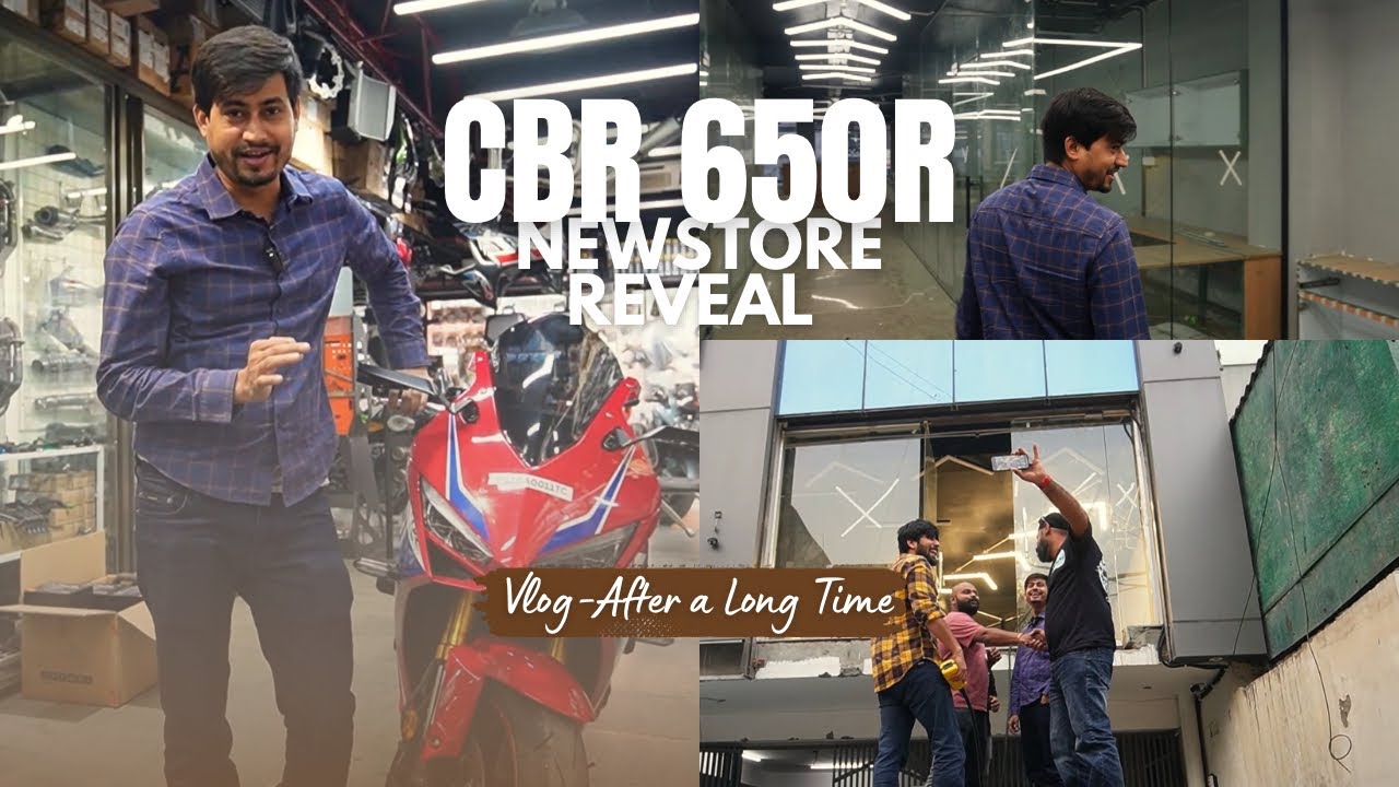 Revealing Our New Store In Naraina Opening Soon  | Most Loaded 2025 CBR 650R E-Clutch 🔥🔥