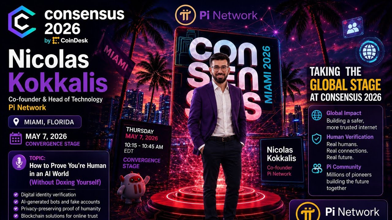🚀 Nicolas Kokkalis Takes the Global Stage at Consensus 2026 🌐🔥