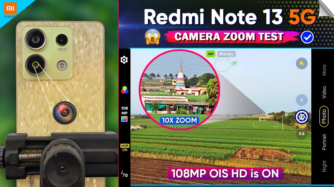 Redmi Note 13 5g Camera Zoom Test | 108MP Camera Video Test Review | Redmi Note 13 5g Camera Test